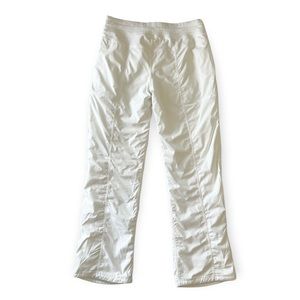Lulu Lemon 🍋 Studio wht lined pants size 10